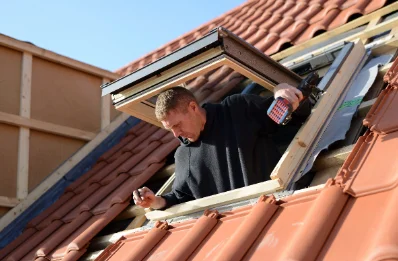 Pose de fenêtres de toit Velux à la Groutte
